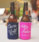 WEDDING KOOZIES FAVORS: Where to Buy the Best Can Coolers Pe