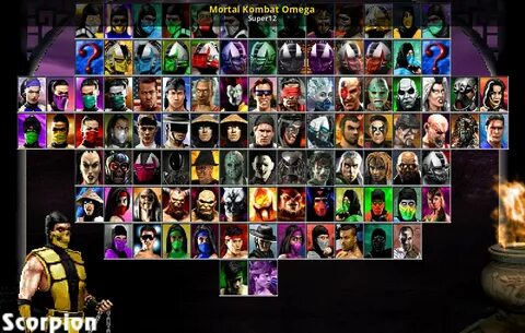 Mortal Kombat Omega M.U.G.E.N Mods