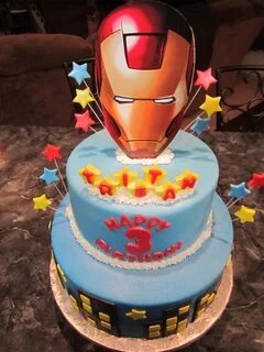 Ironman Birthday Cakes