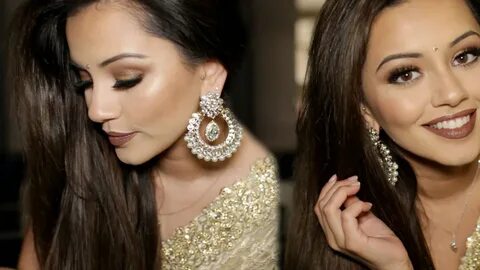 Diwali Makeup Tutorial Golden & Bronze Party Makeup Kaushal 