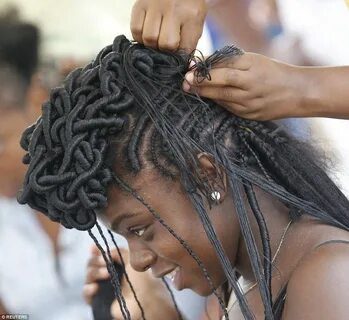 Intricate braidwork remembers slavery in Colombian hair cont