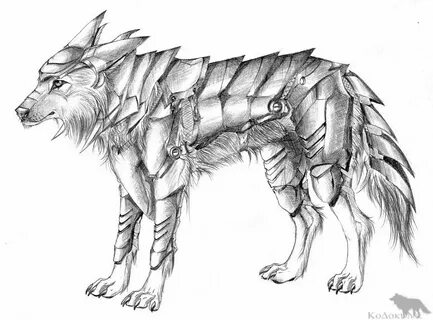 New wolf armor by Okami-Kodokuna on deviantART Dog armor, Wo