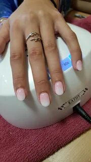 SNS Dipping Powder Ombre Pink & White! #SNSDipping Powder, #