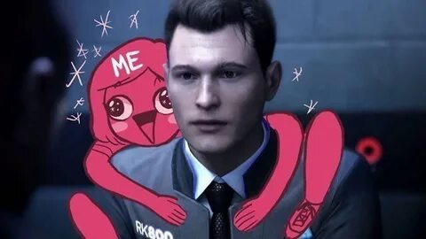 Connor x Hank *Ding Dong Song *Мемасики * Detroit: Become Hu
