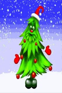 Гифка рождественская елка гиф картинка, скачать анимированны