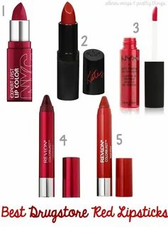 The BEST Drugstore Red Lipsticks Best drugstore red lipstick