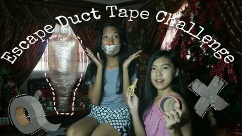 Escape Duct Tape Challenge - YouTube