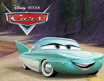 6 Free Disney Cars Flo Cartoon Desktop Wallpaper Молния, Зап