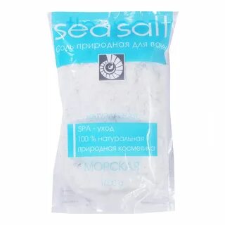 Соль для ванны Sea salt Морская натуральная 1 кг - купить с 