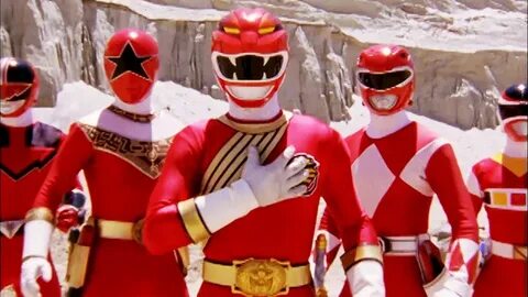 All Red Ranger Battlizers Power Rangers Official - Medkam On