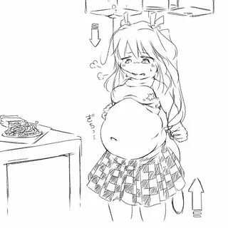 Stuffed belly and forced feeding - /d/ - Hentai/Alternative 