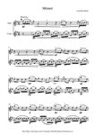 Best 12 Boccherini - Minuet and Trio sheet music for Violin-