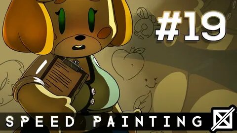 Rule 34 Isabelle from Animal Crossing! (SPEED PAINTING 19) -
