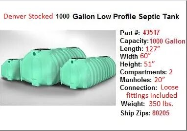 200 Gallon Septic Tank Milesia