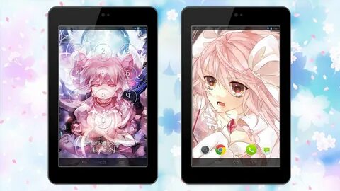 Madoka Kaname Anime Lock Screen & Wallpapers for Android - A