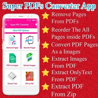 The PDF to JPG converter is an android app that allows you to convert any p...