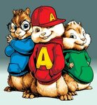 Alvin and the Chipmunks Art Artwork of Alvin and the Chipm. 