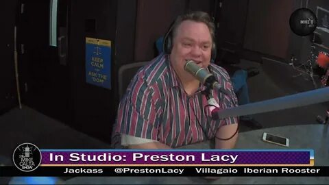 MIKE CALTA SHOW Jackass Star PRESTON LACY - 102.5 The Bone