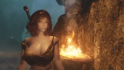 Beautiful cleavage at Skyrim Nexus - Mods and Community