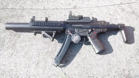 Mp5 Ris 9 Images - Lazouche Custom Airsoft Tm Mp5a4 Review Y