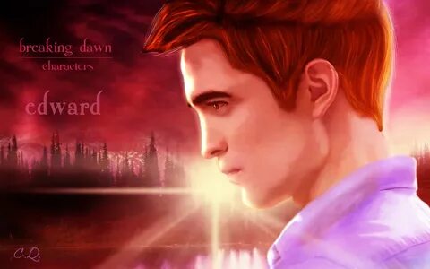 Breaking dawn - Edward Cullen - serye ng takip-silim tagahan