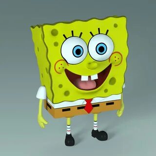 SpongeBob SquarePants - 3D Model by deleon3d