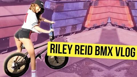 Riley Reid learns to ride BMX at the ONSOMESHIT store - YouT
