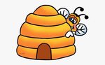 Bee Hive Clip Art Related Keywords & Suggestions - Bee Hive 