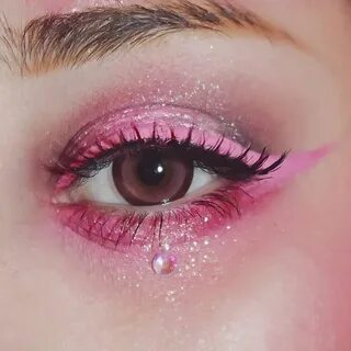 🏳 🌈 Pink eye makeup, Pink makeup, Rave makeup
