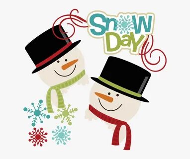 Clip Art Snow Day, HD Png Download - kindpng