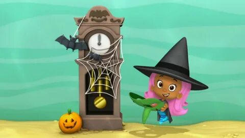 Bubble Guppies Haunted House Party Movie at House