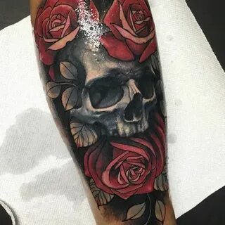 Tattoo Skulls And Roses - Tattoo Designs