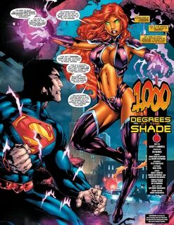 Starfire v Superman Nightwing and starfire, Starfire comics,