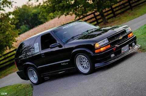 Black Chevrolet Blazer Xtreme - CCW Classic Brushed Wheels