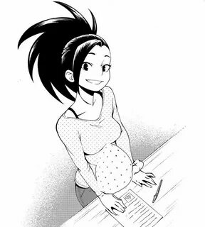 Momo Yaoyorozu Pregnant Morph by IdBeAshamed on DeviantArt B