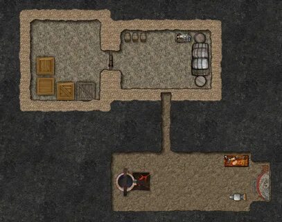Quick cellar I threw together for a oneshot (28x22) - Imgur