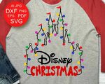Disney castle clipart Disney Christmas svg files Disney Fami