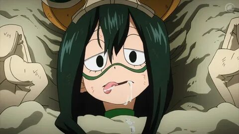 Did My Hero Academia just fan service the hell out of Tsuyu?