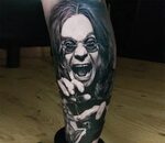 Ozzy Osbourne tattoo by Jurgis Mikalauskas Post 28354 Ozzy o