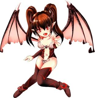WingR Fan Art: Chibi succubus Moriko