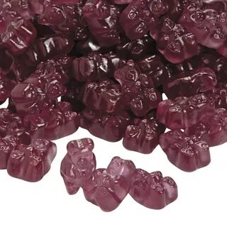 Purple Gummy Bear (5Lb) - Edibles - 565 Pieces - Walmart.com