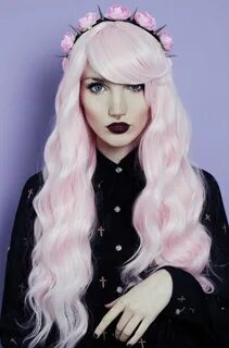 pastel goth Pastel goth fashion, Hair styles, Hair color pas