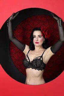 eyval.net : Dita Von Teese - Vintage Lingerie / 2015