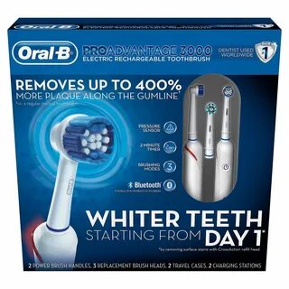 Oral-B PROAdvantage 3000 Electric Rechargeable Toothbrush 2 