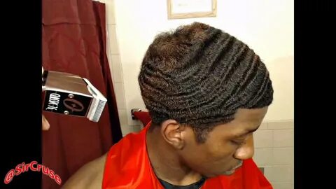 How 2 Cut 360 Waves W/#2 Guard - YouTube