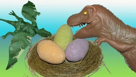 Dinosaur Eggs Fizzing Surprise Eggs Hatching Egg and Dinosau