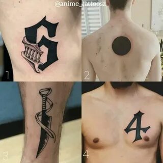 Anime Tattoos on Instagram: "Bleach Symbols. Eae Fariam algu