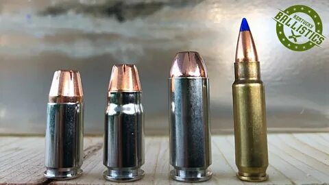9mm vs .357 Sig vs 10mm vs 5.7x28mm vs Ballistic Gel - The R