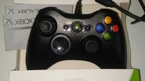 Controle Xbox 360/PC - Original Microsoft Com Fio - YouTube