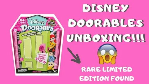 MEGA DISNEY DOORABLES UNBOXING!! RARE LIMITED EDITION FOUND?